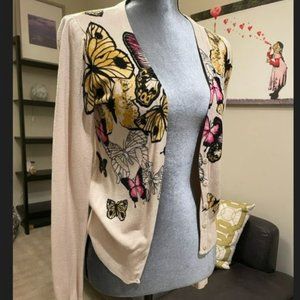 Butterfly Design Knit Sweater